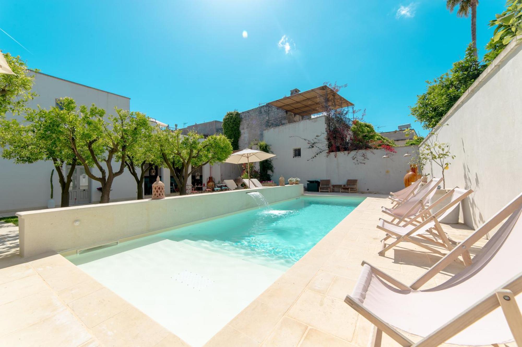 לינה וארוחת בוקר ג'ורדיניאנו Palazzo Angelica - Luxury Retreat Otranto מראה חיצוני תמונה